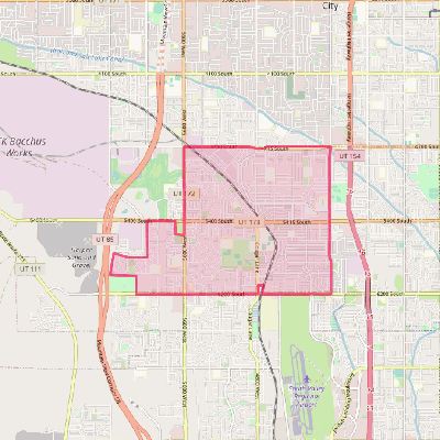 Map of Kearns