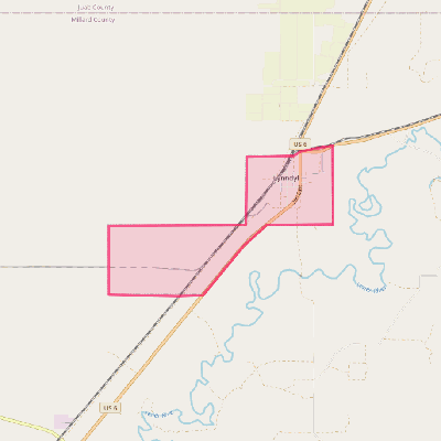 Map of Lynndyl