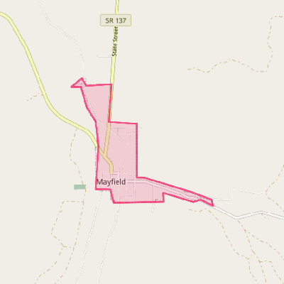 Map of Mayfield