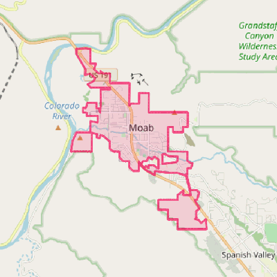 Map of Moab