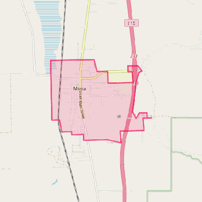 Map of Mona