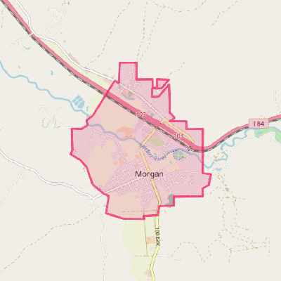 Map of Morgan