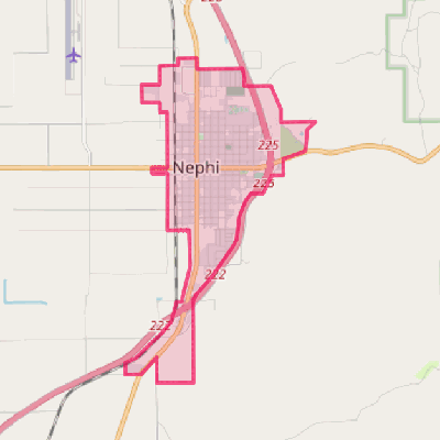 Map of Nephi