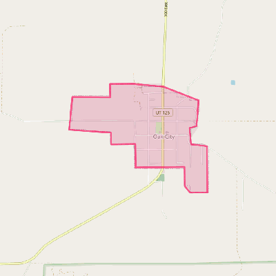 Map of Oak City