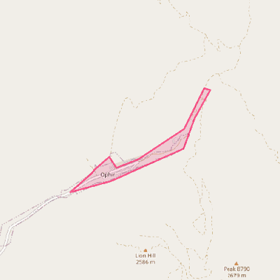 Map of Ophir