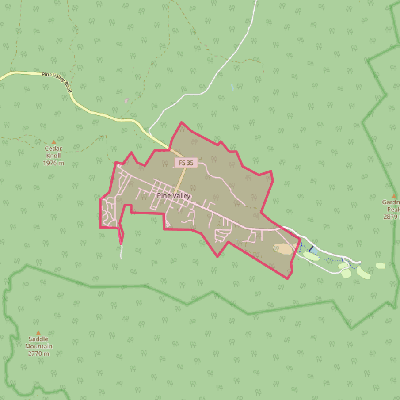 Map of Pine Valley