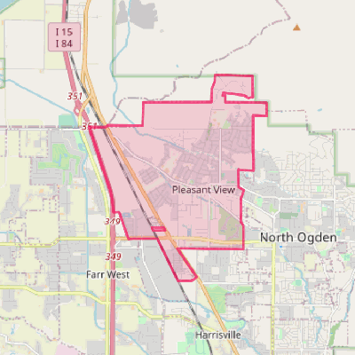 Map of Pleasant View