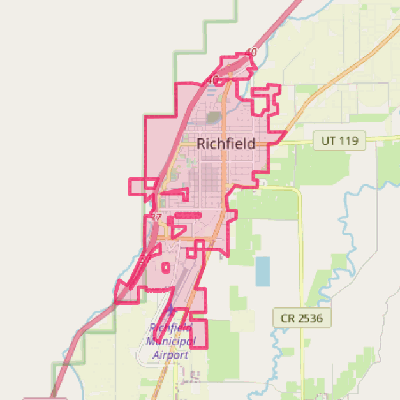 Map of Richfield