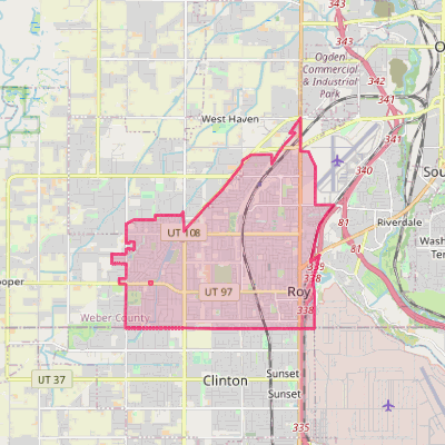 Map of Roy