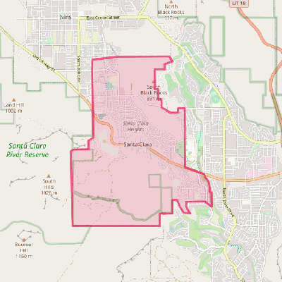 Map of Santa Clara