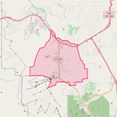 Map of Snyderville