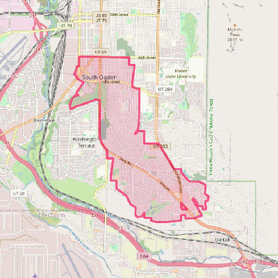 Map of South Ogden