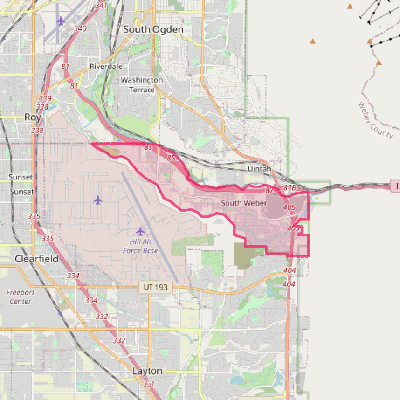 Map of South Weber