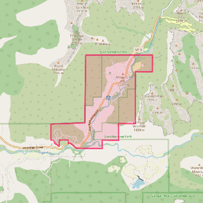 Map of Springdale