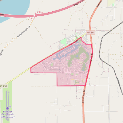 Map of Stansbury Park