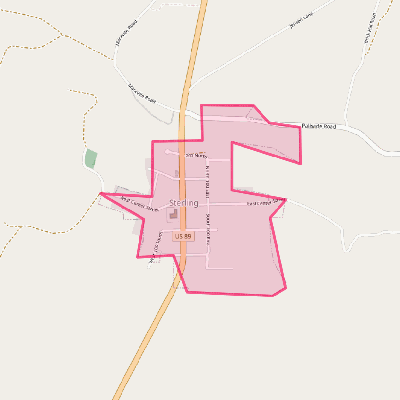 Map of Sterling