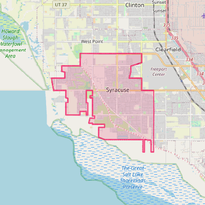 Map of Syracuse