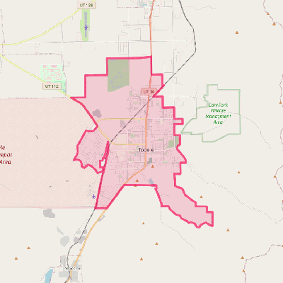 Map of Tooele