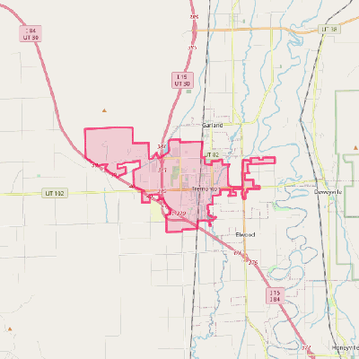 Map of Tremonton