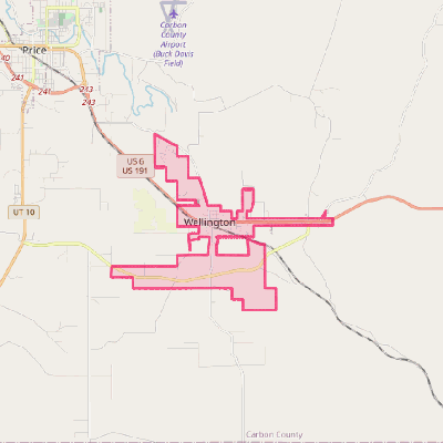 Map of Wellington