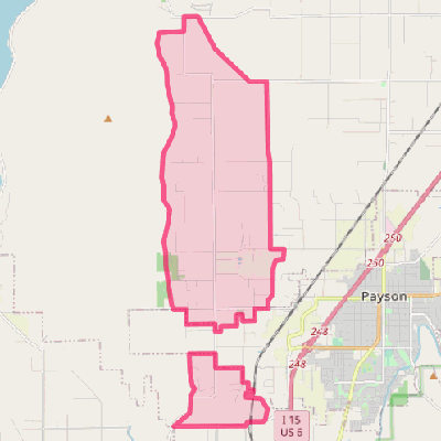 Map of West Mountain