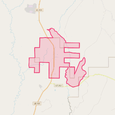 Map of White Mesa