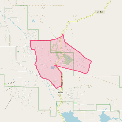 Map of Wolf Creek