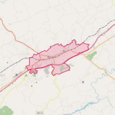 Map of Abingdon