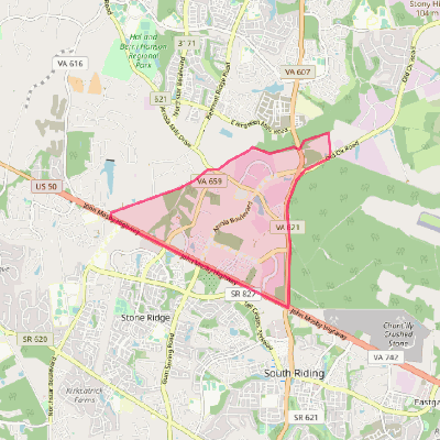 Map of Arcola