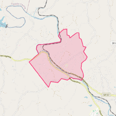 Map of Bassett