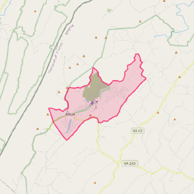 Map of Basye