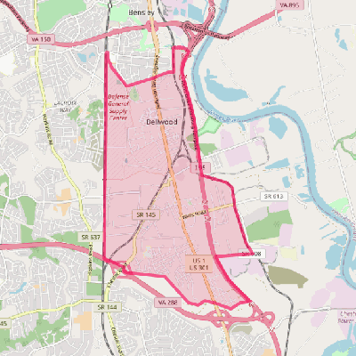 Map of Bellwood