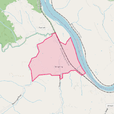 Map of Belspring