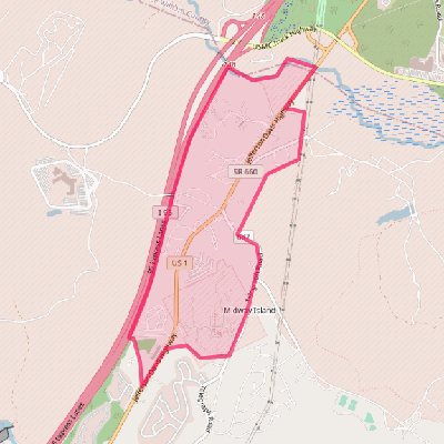 Map of Boswell's Corner