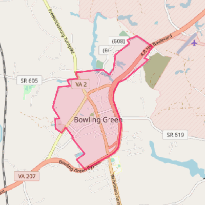 Map of Bowling Green