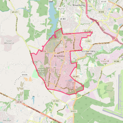 Map of Brambleton