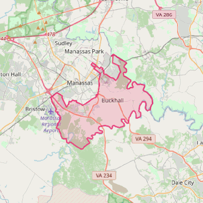 Map of Buckhall