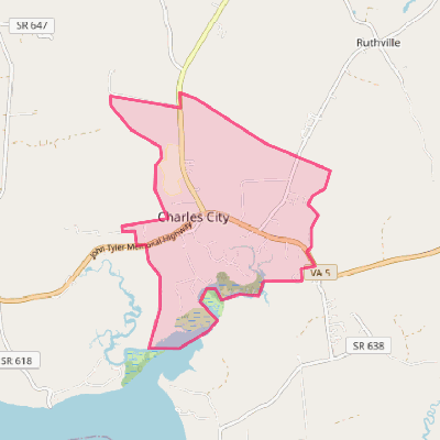 Map of Charles City