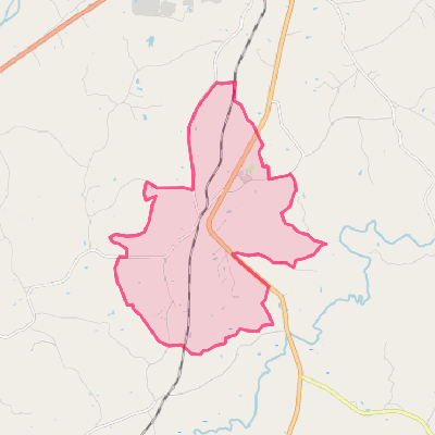 Map of Cluster Springs