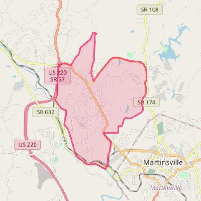 Map of Collinsville