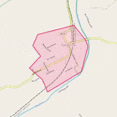 Map of Dungannon