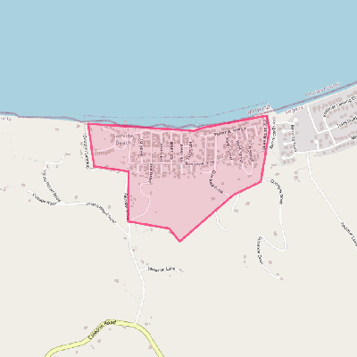 Map of Fairview Beach