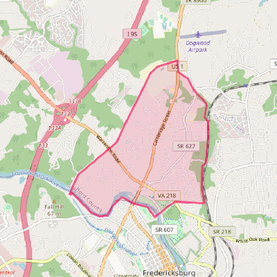 Map of Falmouth