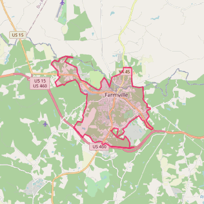 Map of Farmville