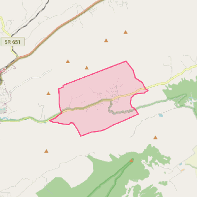 Map of Gratton