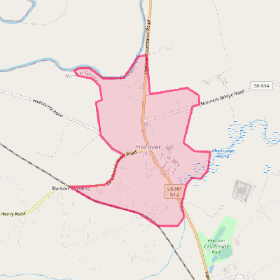 Map of Hanover