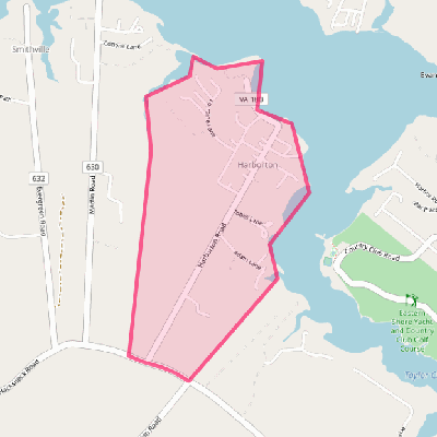 Map of Harborton