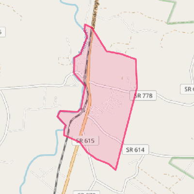 Map of Harriston