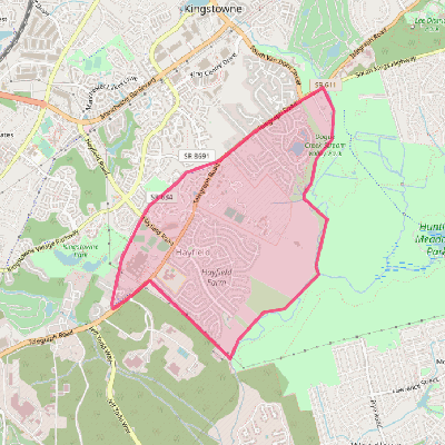 Map of Hayfield