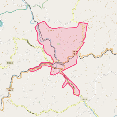 Map of Haysi